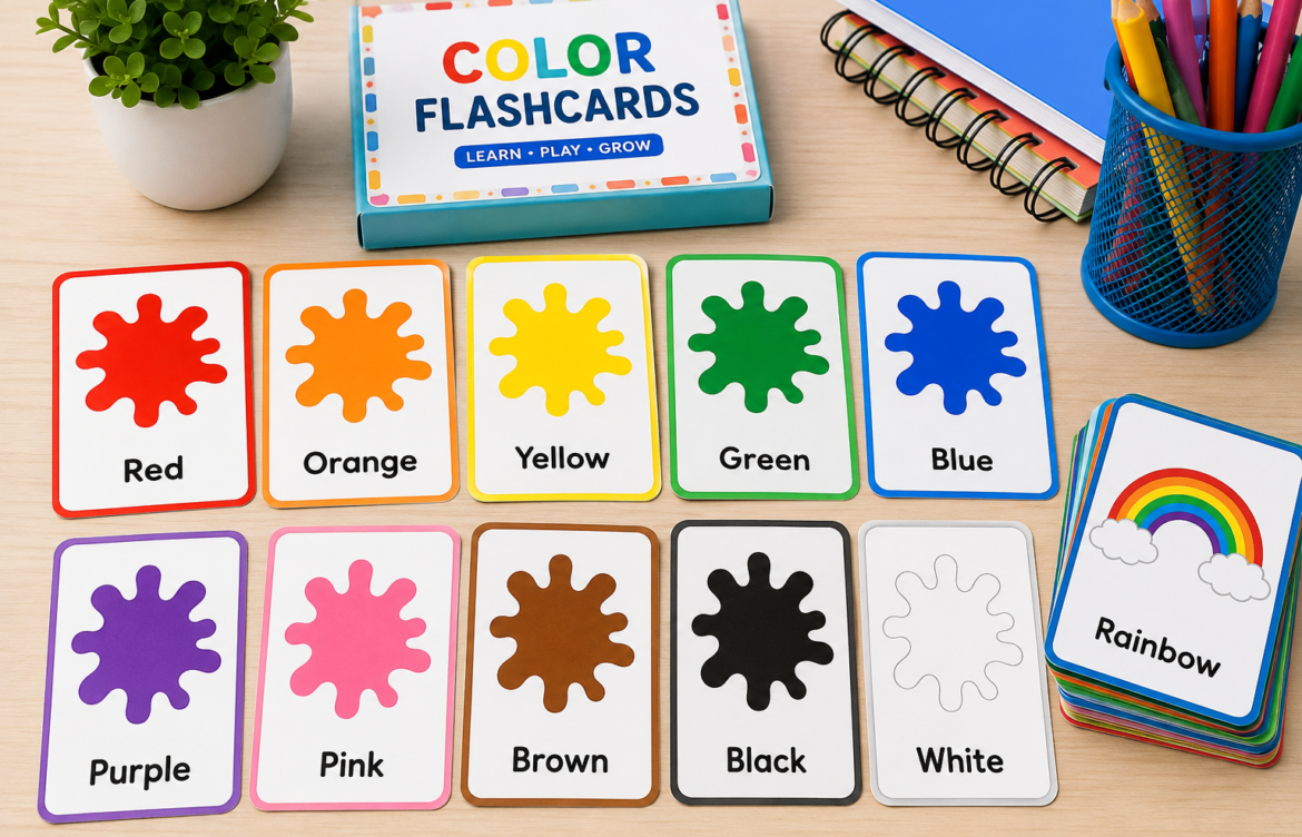 9 Simple Ways to Use Color Flashcards for Better Learning