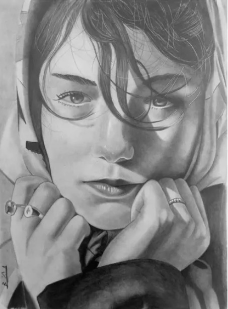 Portrait sketching