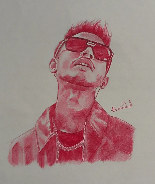 Portrait sketching